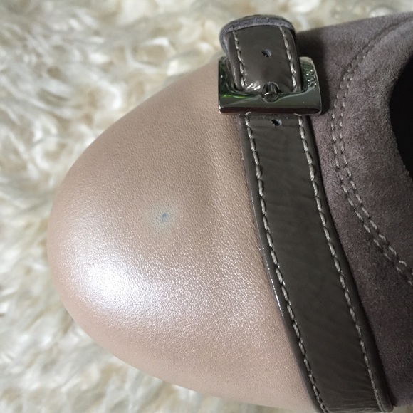 TOD'S Dee Fibbietta Suede Ballerina Flats - Picture 4 of 9